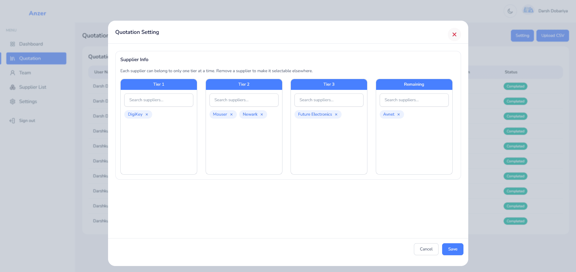 Order Management